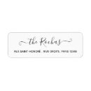 Search for handwritten return address labels Script