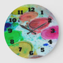 Search for artist palette clocks Artistic