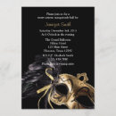 Search for black gold mask masquerade ball invitations Sixteen