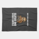 Search for alpaca tea towels Sloth