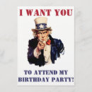 Search for uncle sam invitations United states