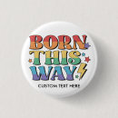 Search for born round badges Love is love