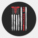 Search for medical technologist stickers Us flag