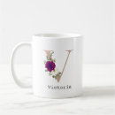 Search for alphabet v mugs Initial