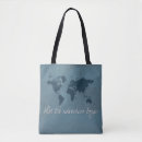 Search for map designs bags Text design