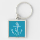 Search for ship anchor key rings Blue