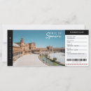 Search for spain invitations Boarding pass