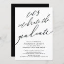 Search for celebration graduation invitations Black