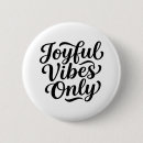 Search for positive vibes badges Calligraphy