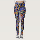 Search for black paisley leggings Bohemian