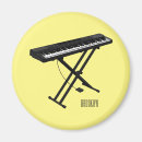 Search for keyboard instruments magnets Music