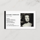 Search for actor business cards Theatre