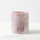 Search for pink glitter mugs Rose gold