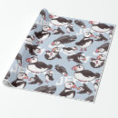 Search for puffin wrapping paper Arctic