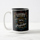 Search for year born mugs Vintage