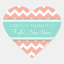 Search for aqua chevron stickers Chic