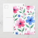 Search for delightful postcards Floral