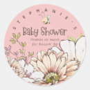 Search for bumblebee baby shower stickers Thank you