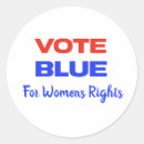 Search for red and blue stickers Politics