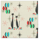 Search for mid century modern fabric Atomic era
