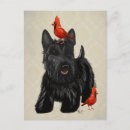 Search for dog with bird postcards Animals