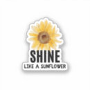 Search for sunshine sunflower stickers Bright
