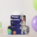 Search for astronaut wrapping paper Boys birthday party