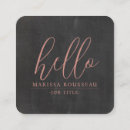 Search for hello business cards Social media icons