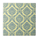 Search for blue and cream tiles Vintage
