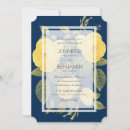 Search for vintage ticket wedding invitations Navy