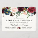 Search for burgundy rehearsal dinner invitations Maroon