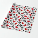 Search for blackjack wrapping paper Heart