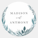 Search for teal wedding stickers Calligraphy