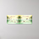 Search for purple butterfly canvas prints Green
