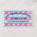 Search for patriotic business cards Stars and stripes