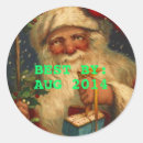 Search for winter clothes stickers Santa