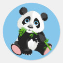 Search for cartoon panda bear stickers Animal
