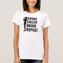 Search for swing tshirts Golfer