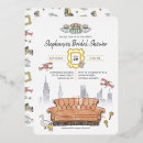 Search for friends bridal shower invitations Central perk