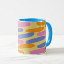 Search for colourful abstract design mugs Trendy