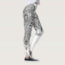 Search for black paisley leggings White