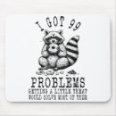 Search for funny raccoon mouse mats Style