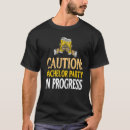 Search for party in progress tshirts Premium