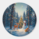 Search for christmas tree magnets Deer