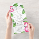 Search for hawaiian luau wedding invitations Botanical