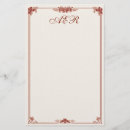 Search for art nouveau personal stationery Letter