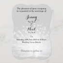 Search for white feather invitations Simple
