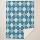 Search for argyle blankets Vintage