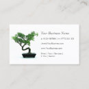 Search for bonsai tree business cards Massage