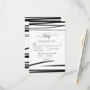 Search for abstract rsvp cards Elegant